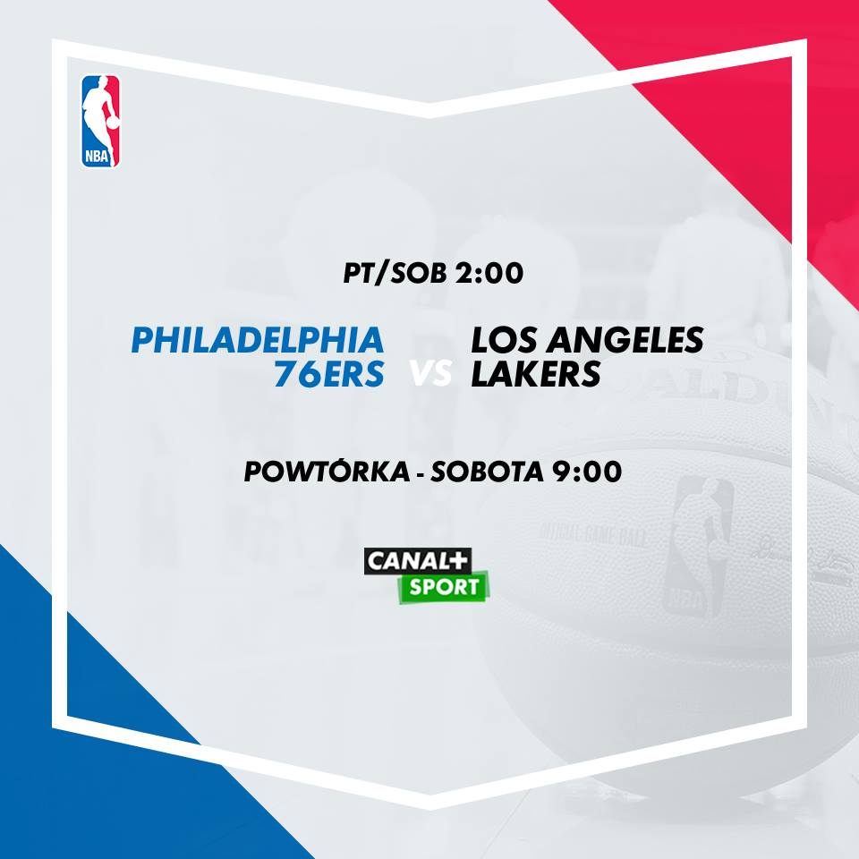 sixers lakers canal+