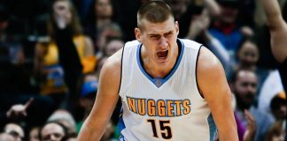 Wyniki NBA: 40 punktów Jokicia, game-winner Collisona, historyczny Green