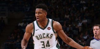 Wyniki NBA: 44 punkty Antetokounmpo, Curry i Durant wyrzuceni z boiska!