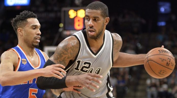 Wyniki NBA: Ważna wygrana Spurs, Aldridge jednak zagrał!