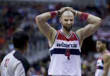 NBA: Niespodziewane kłopoty Gortata. Utknął na środku jeziora