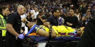 NBA: To mogło się skończyć naprawdę źle, co z graczem Warriors?