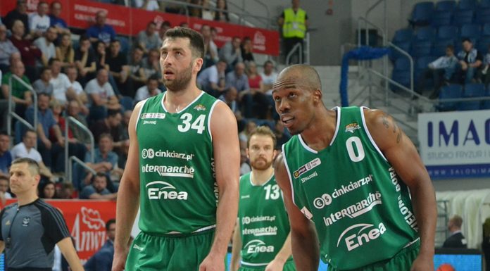 EBL: Ofensywny mecz w Zielonej Górze – Stelmet Enea BC prowadzi 1:0 w serii