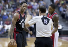 NBA: DeRozan “nie dogadał” się z LeBronem