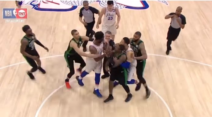 NBA: Spięcie Embiida i Roziera