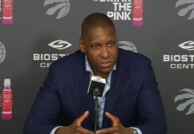 NBA: Ujiri nie chce na razie rozmawiać o nowym kontrakcie