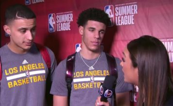 NBA: Kuzma i Ball dostali po rękach