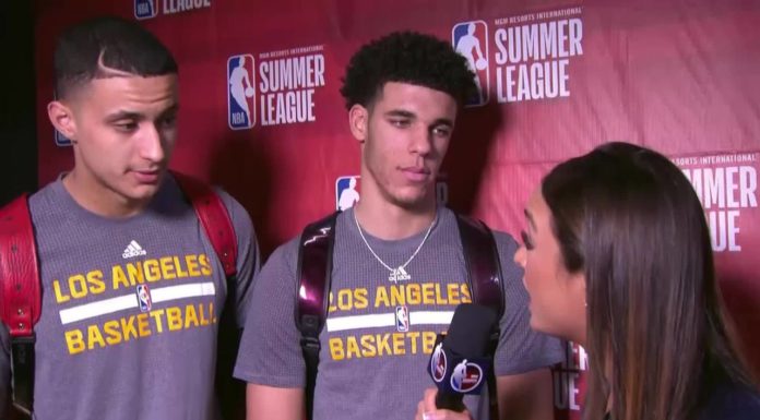 NBA: Kuzma i Ball dostali po rękach