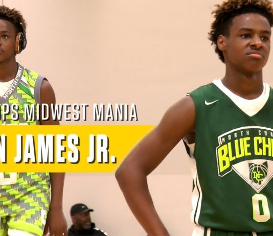 NBA: LeBron James Junior wybierze klub za ojca?