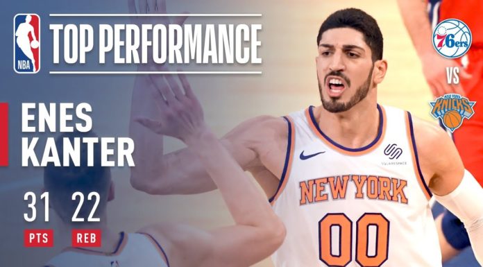 NBA: Kreatywny Enes Kanter