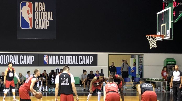 Michał Kolenda z Trefla Sopot na NBA Global Camp!