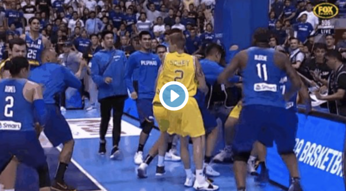 Wielka bójka w meczu Australia – Filipiny z udziałem zawodnika NBA!