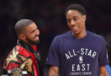 NBA: Drake okazał wsparcie DeRozanowi