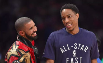 NBA: Drake okazał wsparcie DeRozanowi