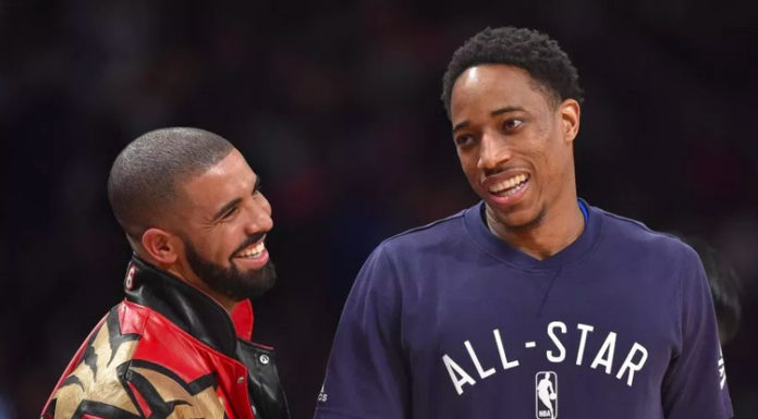 NBA: Drake okazał wsparcie DeRozanowi