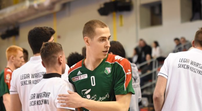 EBL: Michał Kołodziej na dłużej w Legii Warszawa