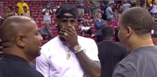 NBA: LeBron James już wspiera Lakers