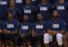 USA: Pierwsze treningi kadry, Pop spotkał się z Krzyżewskim