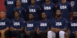 USA: Pierwsze treningi kadry, Pop spotkał się z Krzyżewskim