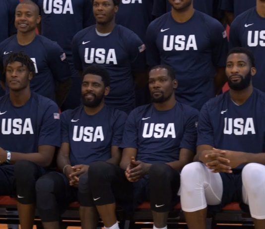 USA: Pierwsze treningi kadry, Pop spotkał się z Krzyżewskim