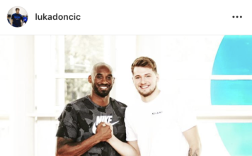 NBA: Luka Doncić trenował z Kobe Bryantem