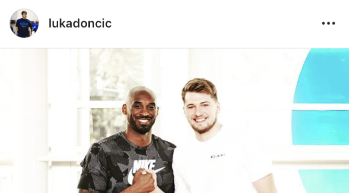 NBA: Luka Doncić trenował z Kobe Bryantem