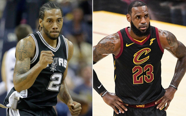 NBA: LeBron, Durant i Leonard trenowali razem. Co za spotkanie!