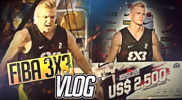 Vlog Piotra Grabowskiego z konkurs wsadów FIBA 3×3 World Tour Prague Masters