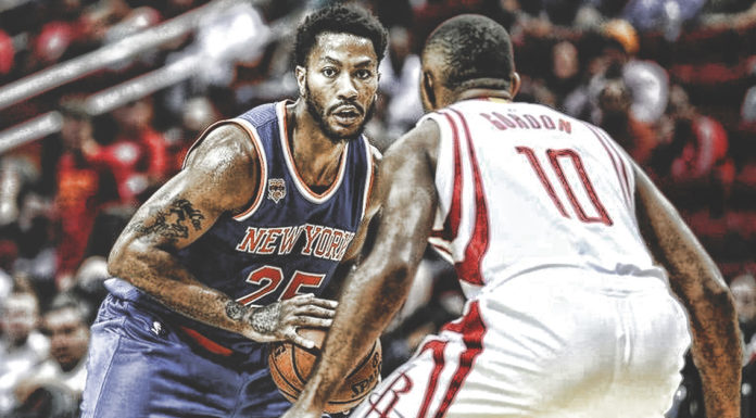 NBA: Eric Gordon staje w obronie Derricka Rose’a