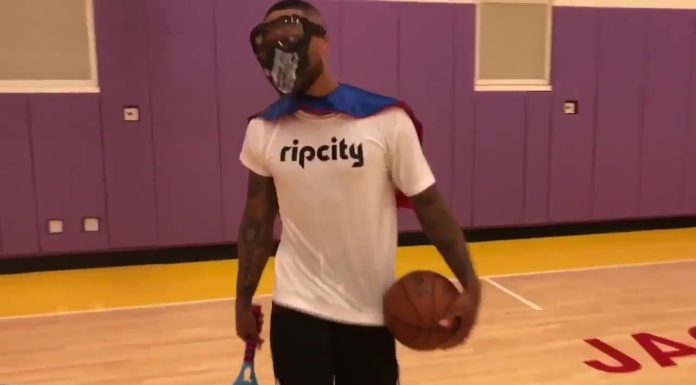 NBA: Damian Lillard pokazał trening mistrza! I to w sali Los Angeles Lakers!