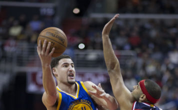 NBA: Thompson na bezludną wyspę zabrałby… Adamsa