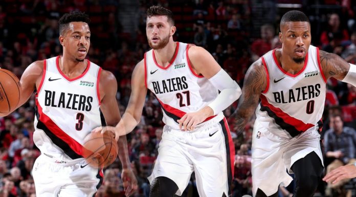 Wyniki NBA: Znakomita linijka Townsa, wielka trójka Blazers?