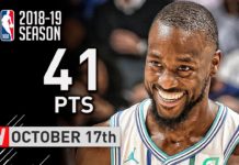 Wyniki NBA: 41 punktów Walkera, aż 11 meczów tej nocy