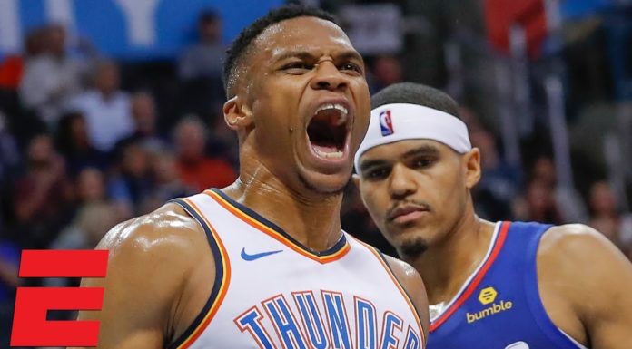 Wyniki NBA: Raptors rozbijają Sixers, Westbrook i spółka pokonują Clippers