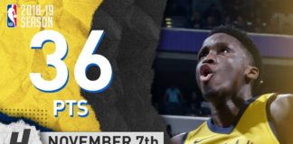 Wyniki NBA: 36 punktów Oladipo, Lakers pokonują Timberwolves