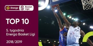 EBL: TOP 10 5. tygodnia Energa Basket Ligi!