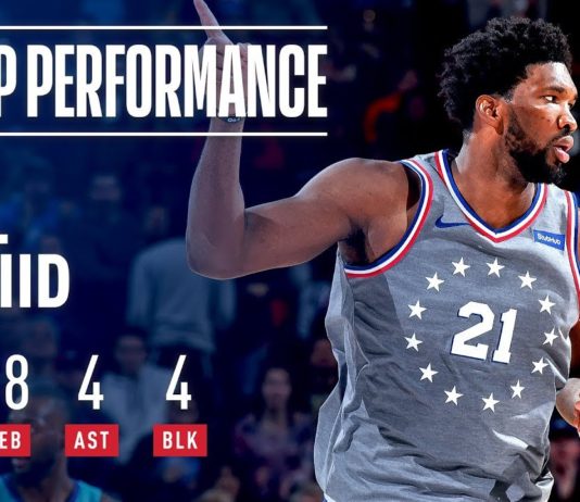 Wyniki NBA: 42 punkty Embiida, nieudany powrót Haywarda