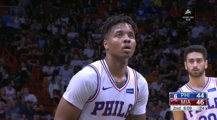 NBA: Markelle Fultz nadal ma spore problemy