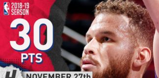 Wyniki NBA: 30 punktów Griffina, Nuggets biją Lakers