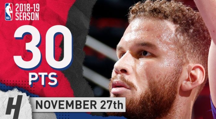 Wyniki NBA: 30 punktów Griffina, Nuggets biją Lakers