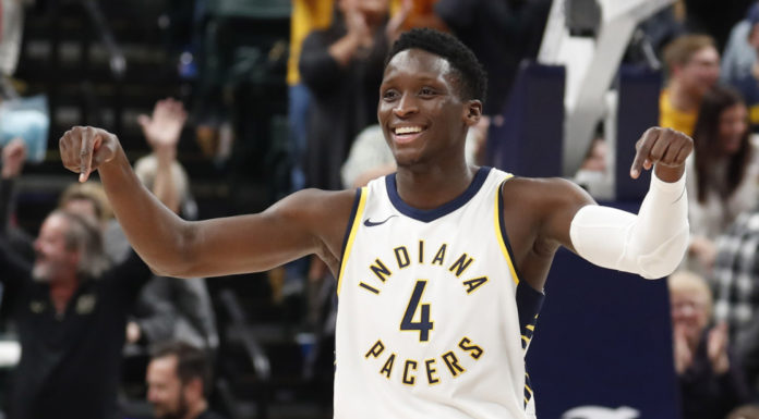 Wyniki NBA: Zwycięski rzut Oladipo, powrót Hardena