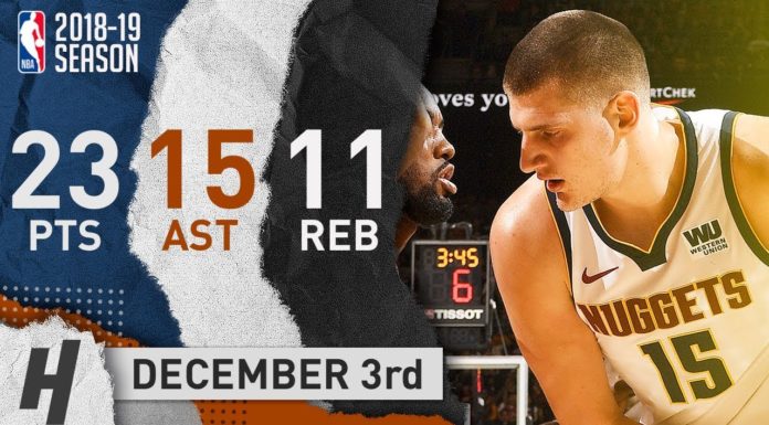 Wyniki NBA: Triple-double Jokicia i zwycięstwo nad Raptors. Game-winner Burksa w debiucie.