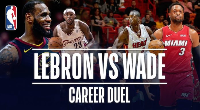 Wyniki NBA: Ostatnie starcie James vs. Wade, 38 punktów Curry’ego