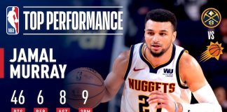 Wyniki NBA: Harden jak Big O, 46 punktów Murraya, rewanż Warriors