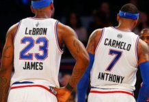 NBA: LeBron James uratuje karierę Carmelo Anthony’ego?