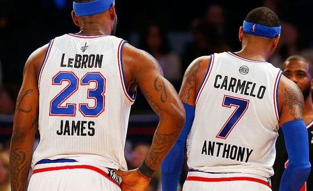 NBA: LeBron James uratuje karierę Carmelo Anthony’ego?