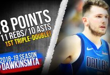 Wyniki NBA: Noc pogromów. Triple-double Doncicia to za mało. Rekord Thompsona