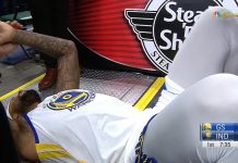 NBA: Groźny upadek Cousinsa. Mogło skończyć się tragicznie