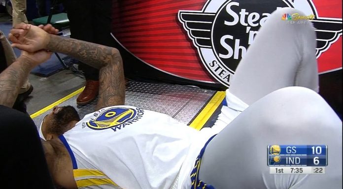 NBA: Groźny upadek Cousinsa. Mogło skończyć się tragicznie