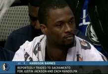 NBA: Harrison Barnes oddany w trakcie meczu. LeBron krytykuje